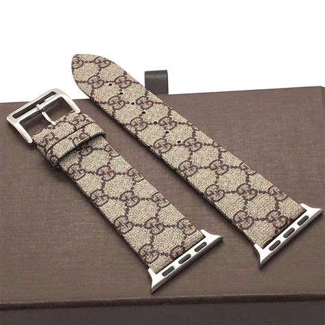 apple watch gucci straps|gucci apple watch band original.